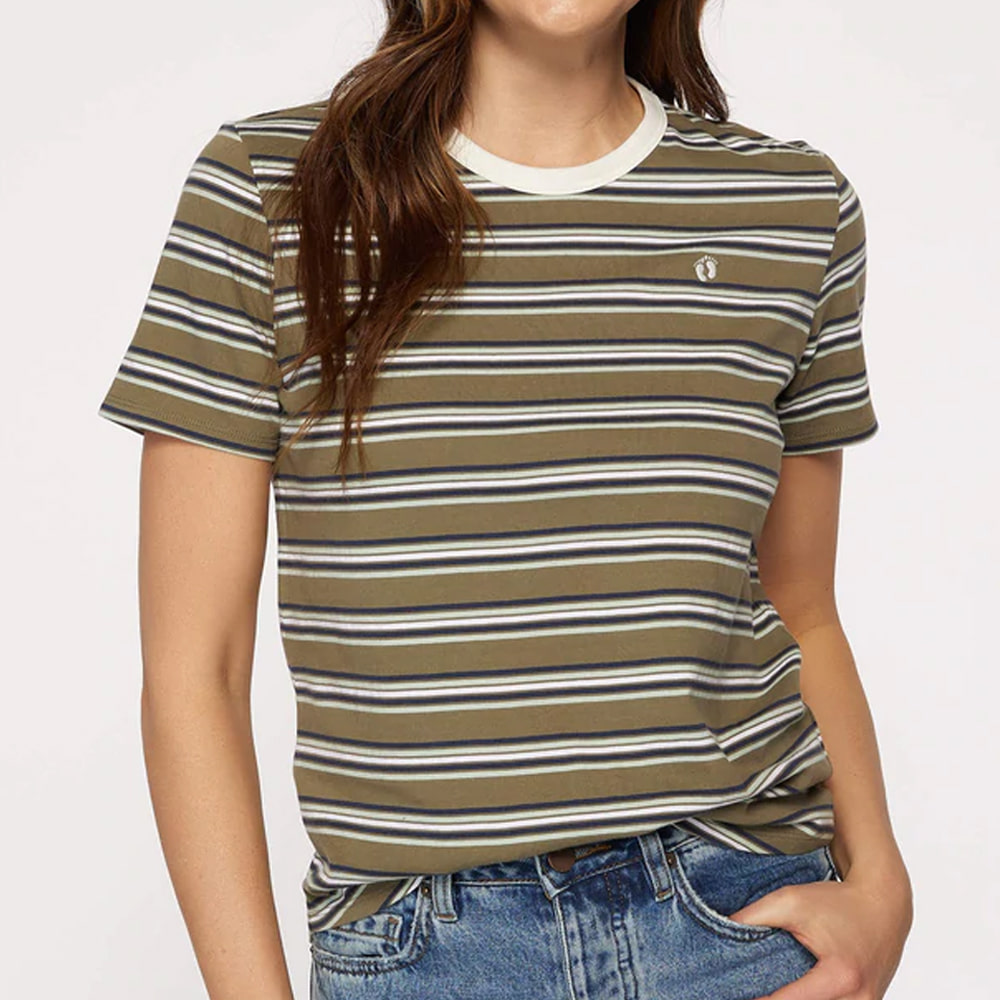여성 스트라이프 컬러 티셔츠_325(10370-131-991-11), 캐주얼브랜드 행텐/행텐틴즈